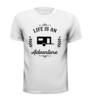 foto 3 grappig caravan T-shirt het leven is een avontuur