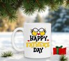 foto 2 Happy fathers day fijne vaderdag koffie mok wit