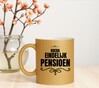 foto 3 Hoera eindelijk pensioen gouden glitter mok