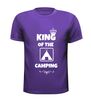 foto 2 King of the camping shirt grappig camping T-shirt