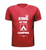 foto 4 King of the camping shirt grappig camping T-shirt