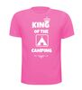 foto 11 King of the camping shirt grappig camping T-shirtje