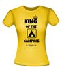 foto 16 King of the camping shirt grappig camping T-shirtje
