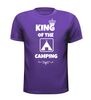 foto 3 King of the camping shirt grappig camping T-shirtje
