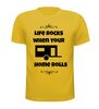 foto 15 life rocks when your home rolls shirt grappig caravan shirtje humor caravan