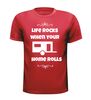 foto 7 life rocks when your home rolls shirt grappig caravan shirtje humor caravan