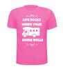 foto 11 Life rocks when your home rolls shirtje leuk grappig gek camper T-shirt
