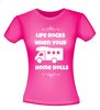 foto 12 Life rocks when your home rolls shirtje leuk grappig gek camper T-shirt