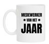 Medewerker  van het jaar mok wit