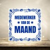 foto 3 Medewerker van de maand spreukentegeltje tegeltje