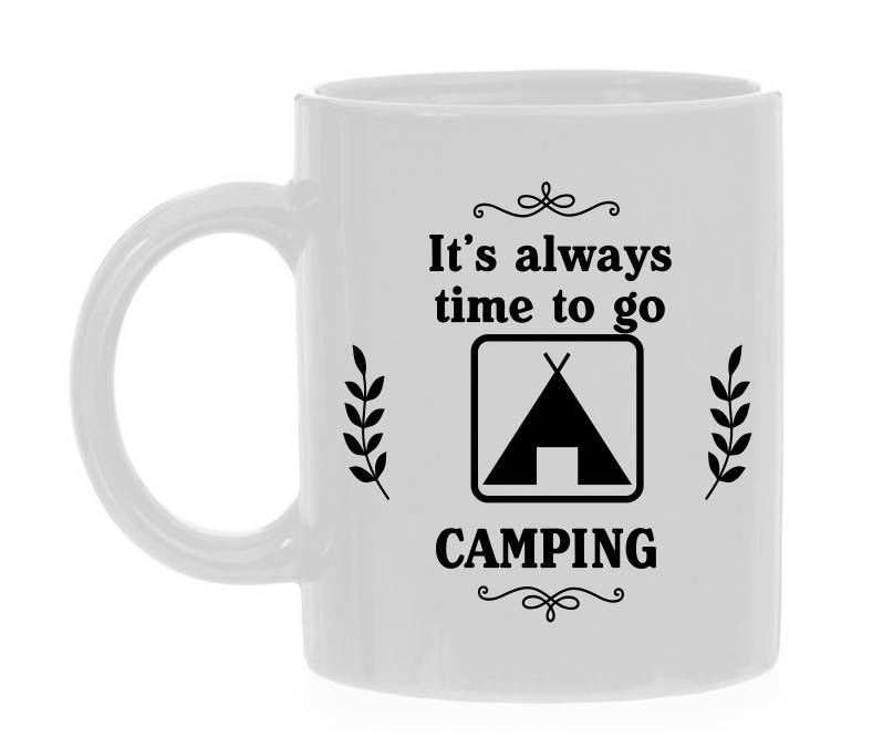 mok het is altijd tijd om naar de camping te gaan