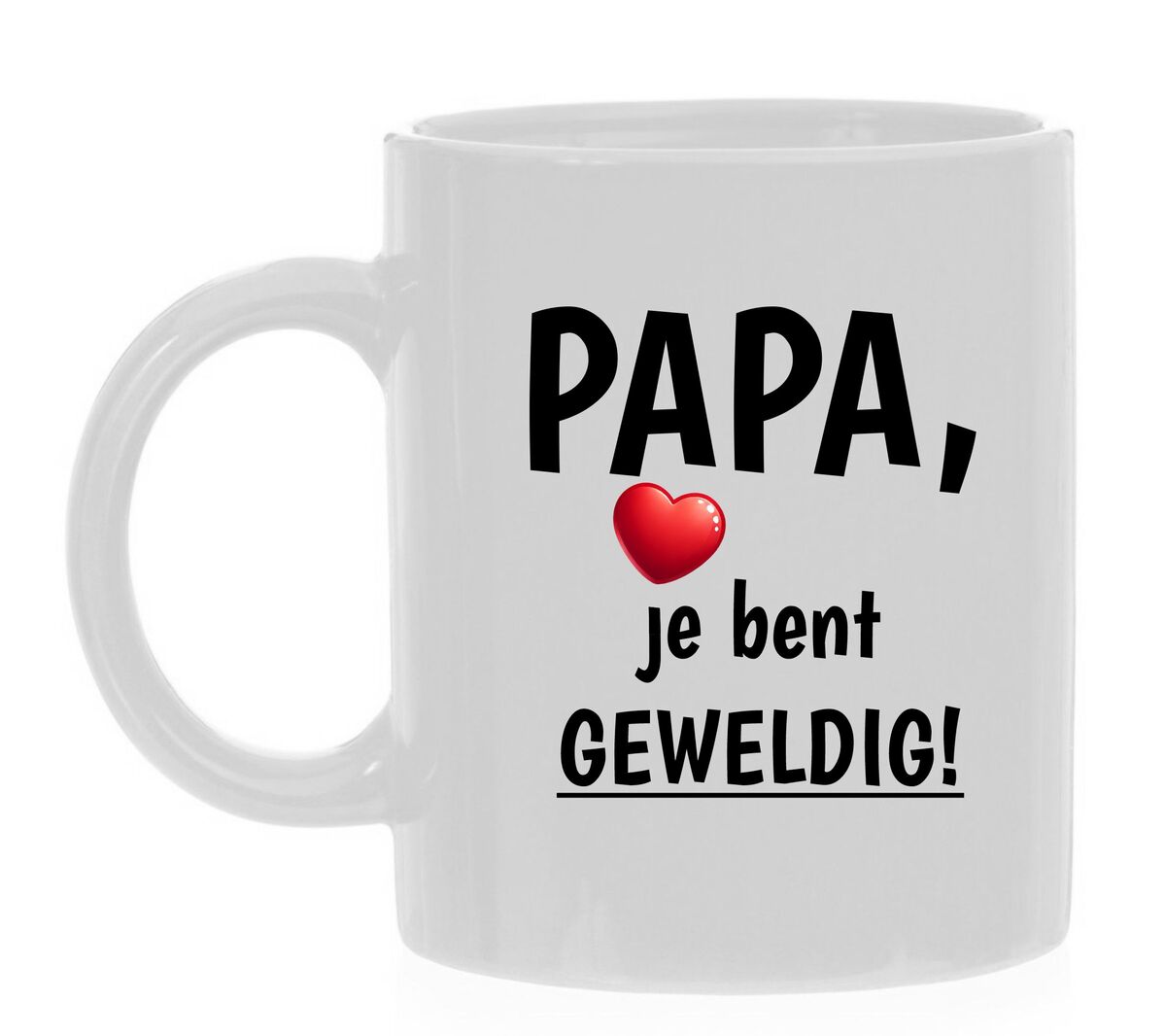 Mok papa je ben geweldig! Vaderdag kado verjaardag vader papa