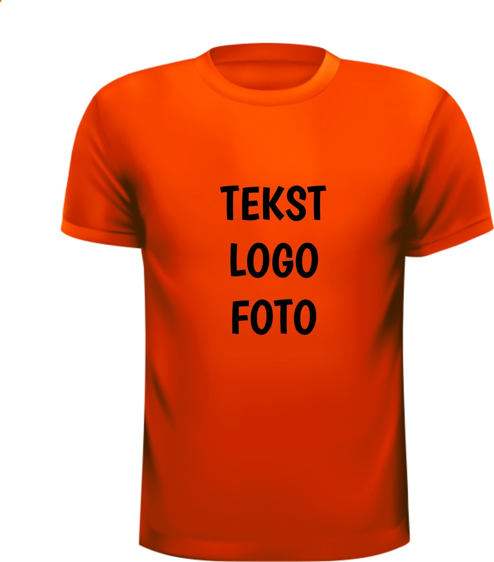 personaliseer je eigen oranje EK shirtje bedruk je oranje shirtje uniek