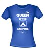 foto 3 Queen of the camping shirtje Grappig camping shirt T-shirt