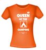 foto 5 Queen of the camping shirtje Grappig camping shirt T-shirt
