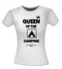 foto 7 Queen of the camping shirtje Grappig camping shirt T-shirt