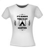 foto 14 Shirtje it's always time to go camping T-shirt kamperen