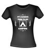 foto 2 Shirtje it's always time to go camping T-shirt kamperen