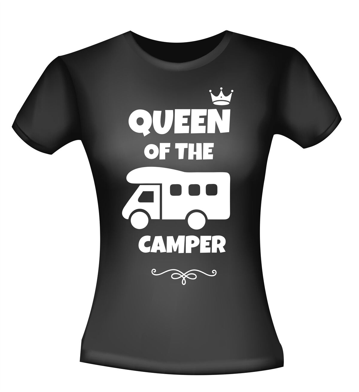 Shirtje queen of the camper