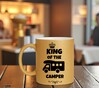 foto 2 Superfoute camper gouden koffie mok king of the camper