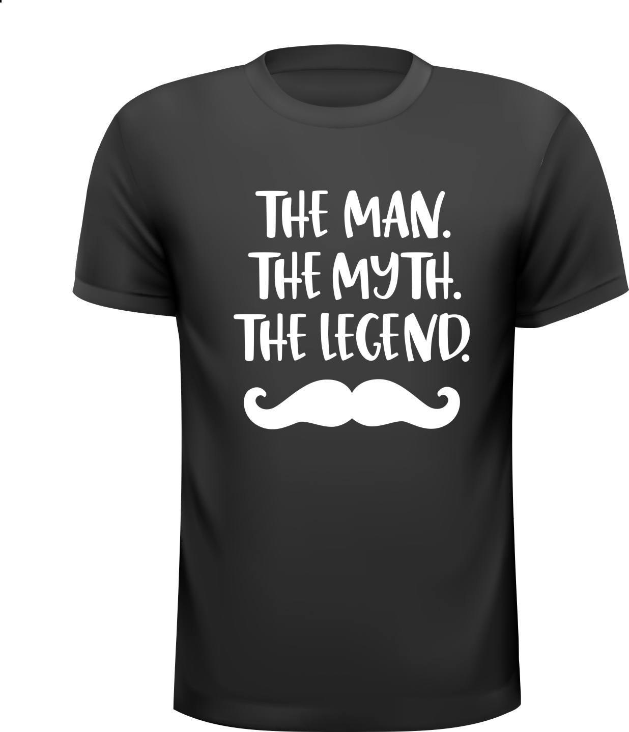 The man, The myth, The legend Vaderdag T-shirt