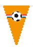 Vlaggenlijn oranje hup holland EK 2021 8 meter PE voor binnen en buiten