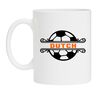 Witte koffiemok Dutch voetbal Ek WK