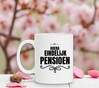 foto 2 Witte mok hoera eindelijk pensioen