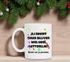 foto 3 Witte mok Jij neemt thuis blijven wel heel letterlijk geniet van je pensioen