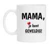 Witte mok mama je bent geweldig een lief leuk Moederdag cadeau