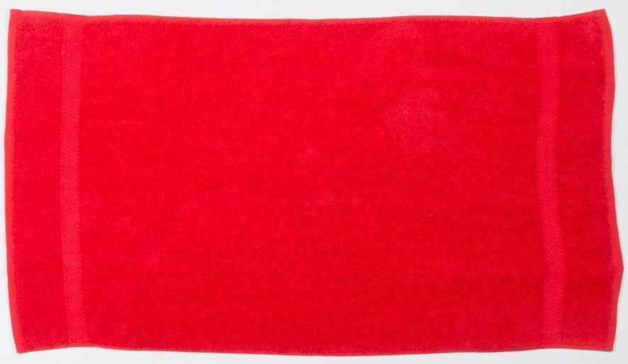 badhanddoek 70x130cm luxe uitvoering rood