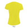 foto 2 Dames sportshirt Neon geel met ademend effect en langer rugpand Dri-FIT.