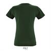 foto 2 Dames T-shirt met een ronde hals bottle green groen