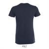 foto 2 Dames T-shirt met een ronde hals donker blauw