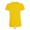 foto 2 Dames T-shirt met een ronde hals geel
