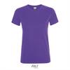Dames T-shirt met een ronde hals paars