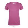 Dames T-shirt met een ronde hals roze