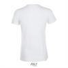 foto 2 Dames T-shirt met een ronde hals wit