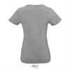 foto 2 Dames T-shirt met v-hals trendy vrouwen shirt grijs melange