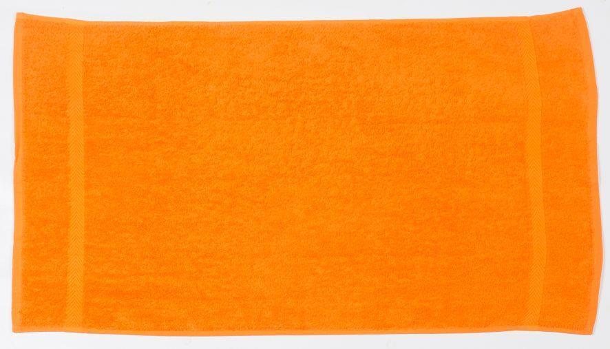 Handdoek 50x90cm luxe uitvoering oranje