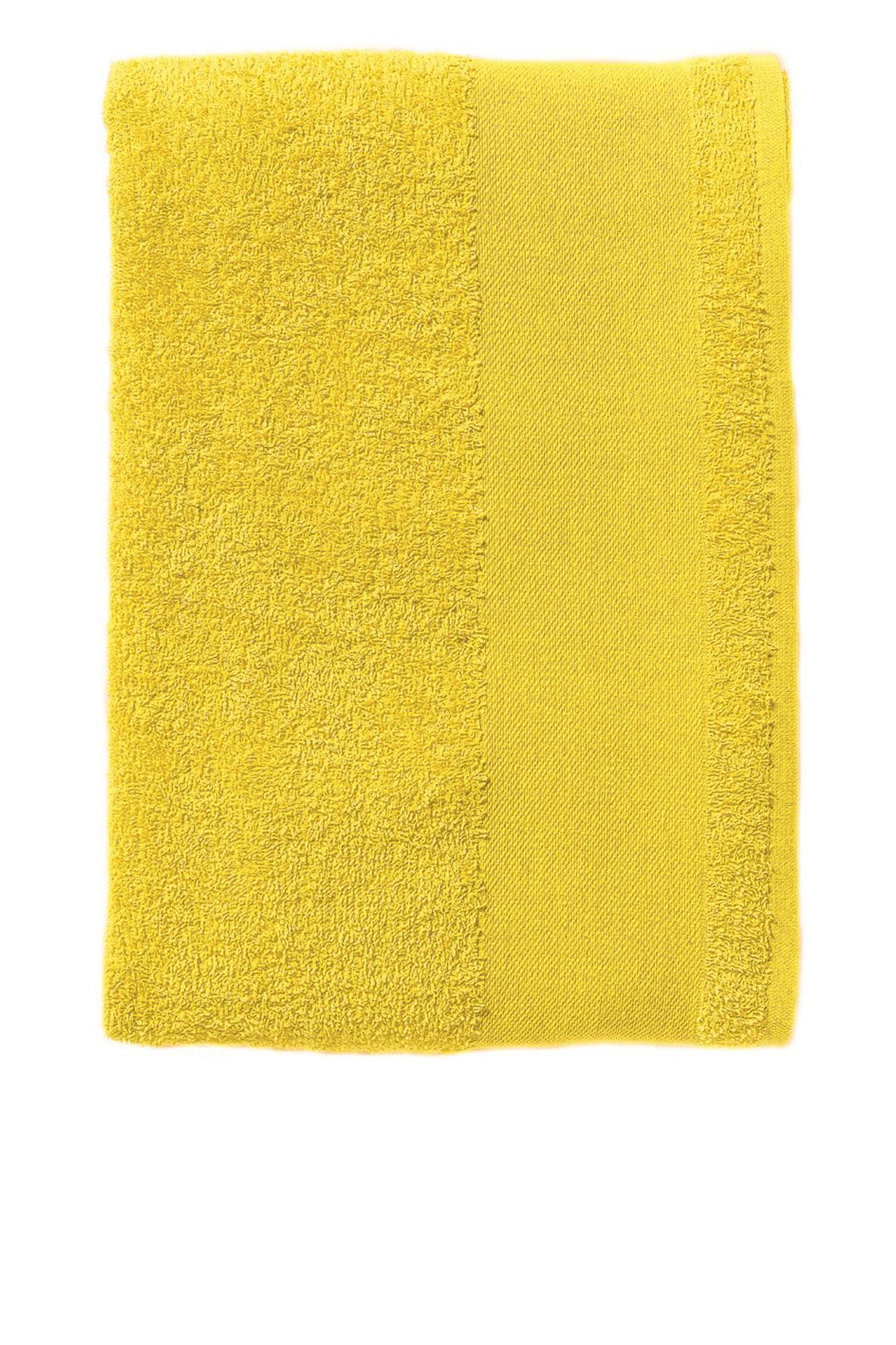 Handoeken lemon geel handdoek diverse maten strandlaken.