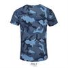 foto 2 Heren camouflage T-shirt blauw voor stoere mannen 