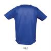 foto 2 Heren sportshirt blauw met ademend effect. Dri-FIT Polyester sport T-shirt voor mannen