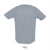 foto 2 Heren sportshirt grijs met ademend effect. Dri-FIT Polyester sport T-shirt voor mannen