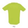 foto 2 Heren sportshirt neon groen met ademend effect. Dri-FIT Polyester sport T-shirt voor mannen