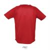 foto 2 Heren sportshirt rood met ademend effect. Dri-FIT Polyester sport T-shirt voor mannen