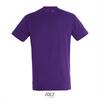 foto 2 Heren T-shirt met een ronde hals mannen shirt donker paars