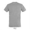 foto 2 Heren T-shirt met een ronde hals mannen shirt grijs melange