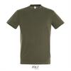 Heren T-shirt met een ronde hals mannen shirt leger groen army green soldaten groen