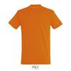foto 2 Heren T-shirt met een ronde hals mannen shirt oranje